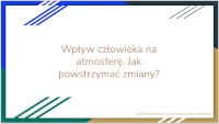 Wplyw czlowieka na atmosfere.1