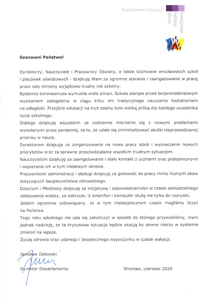 Zyczenia DE na wakacje