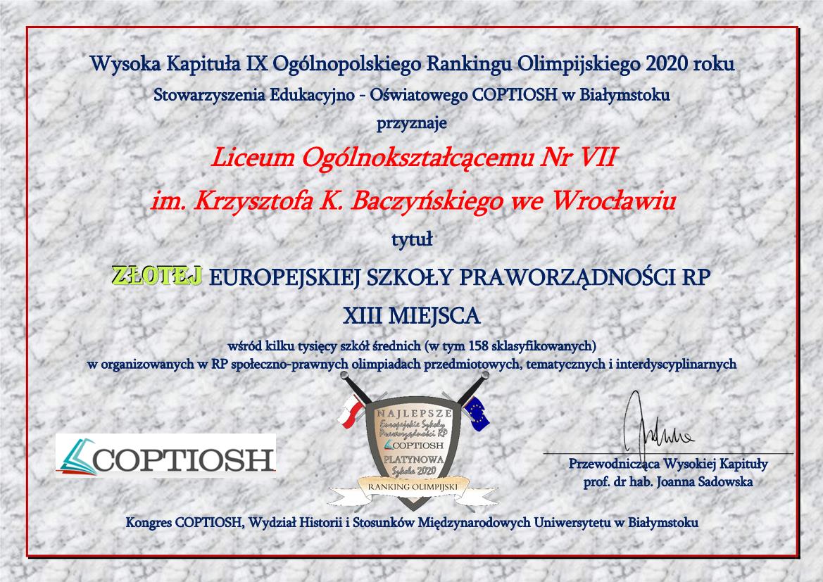 Z 13 7LO.Wroc