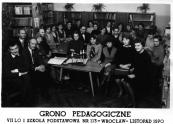 Grono Pedagogiczne VII LO i szkoa Podstawowa nr. 113 - Wrocaw -Listopad 1970